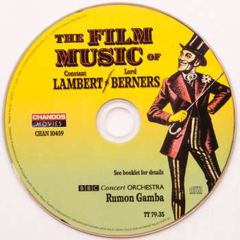CD Lord Berners: The Film Music Of Constant Lambert / Lord Berners