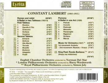 CD Constant Lambert: Romeo & Juliet - Pomona