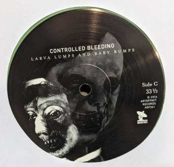 2LP Controlled Bleeding: Larva Lumps And Baby Bumps CLR