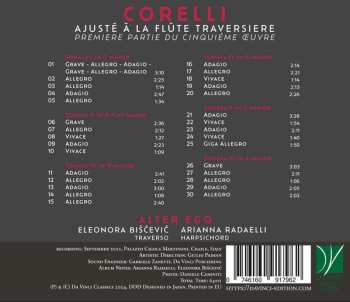 CD Arcangelo Corelli: Ajusté À La Flûte Traversiere (Premiere Partie Du Cinquiéme Œuvre)