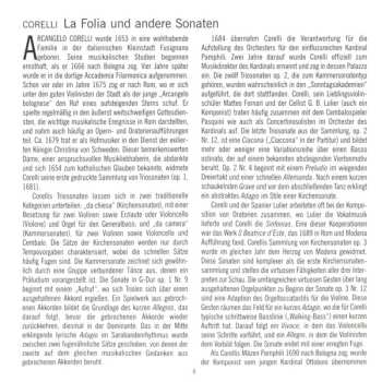 CD Arcangelo Corelli: 'La Folia' & Other Sonatas