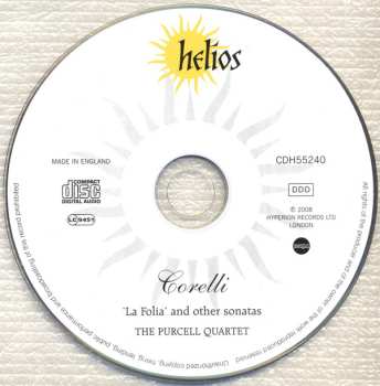 CD Arcangelo Corelli: 'La Folia' & Other Sonatas