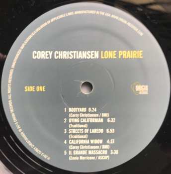 LP Corey Christiansen: Lone Prairie