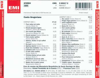 2CD Coro De Monjes Del Monasterio De Santo Domingo De Silos: Canto Gregoriano