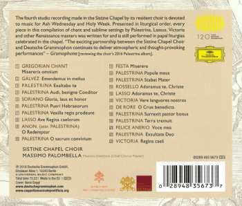 CD Coro Della Cappella Sistina: O Crux Benedicta (Lent And Holy Week At The Sistine Chapel)