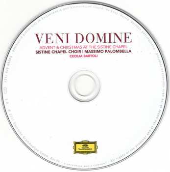 CD Cecilia Bartoli: Veni Domine - Advent & Christmas At The Sistine Chapel