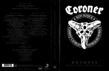 CD/3DVD Coroner: Autopsy | The Years 1985 - 2014 In Pictures