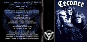 CD Coroner: Punishment For Decadence CLR | LTD