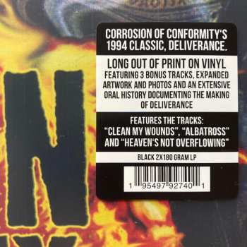 2LP Corrosion Of Conformity: Deliverance