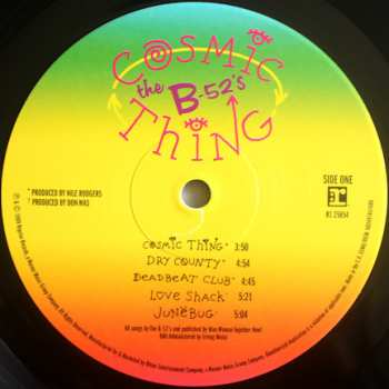 LP The B-52's: Cosmic Thing