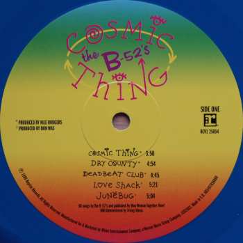 LP The B-52's: Cosmic Thing