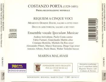 CD Costanzo Porta: Requiem A Cinque Voci