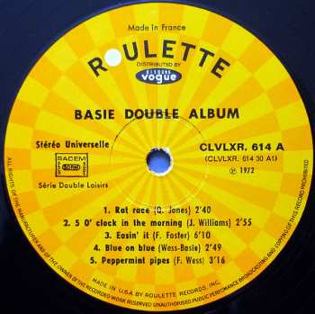 2LP Count Basie: Basie Double Album