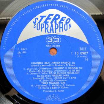 LP Country Beat Jiřího Brabce: Country Beat Jiřího Brabce (2)