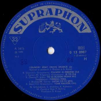 LP Country Beat Jiřího Brabce: Country Beat Jiřího Brabce (2)