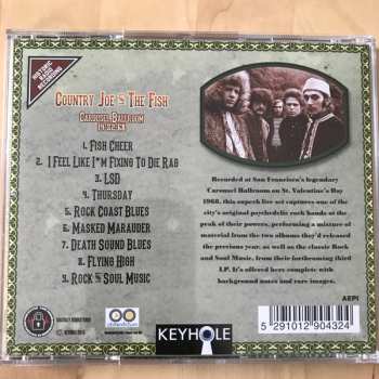 CD Country Joe And The Fish: Live At The Carousel Ballroom February 14th 1968