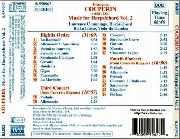 CD François Couperin: Music For Harpsichord Vol.2 - Eighth Ordre, Concerts Royaux