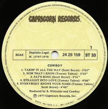 LP Cowboy: Cowboy