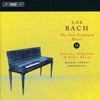 CD Carl Philipp Emanuel Bach: Solo Keyboard Music 13
