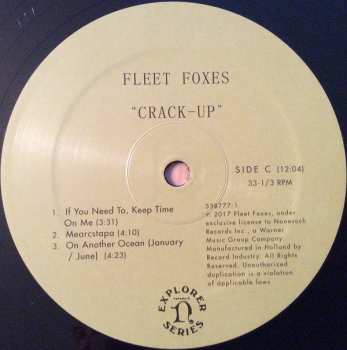 2LP Fleet Foxes: Crack-Up