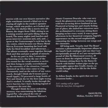 CD Cradle Of Filth: Cruelty And The Beast - Re-Mistressed -