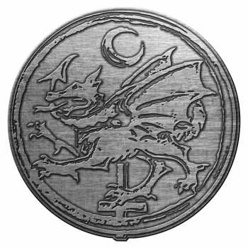 Merch Cradle Of Filth: Kitűző Order Of The Dragon Acél