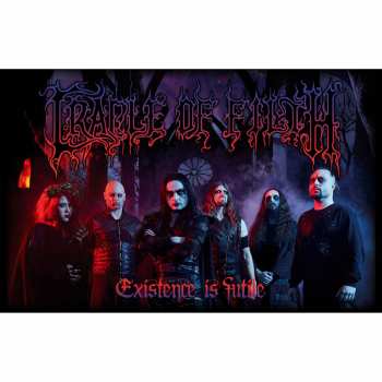 Merch Cradle Of Filth: Textil poszter Existence Is Futile