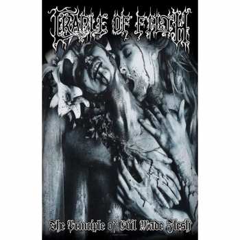 Merch Cradle Of Filth: Textil poszter Principle Of Evil Made Flesh
