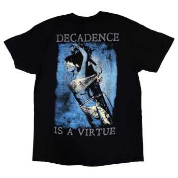 Merch Cradle Of Filth: Cradle Of Filth Unisex T-shirt: Decadence (back Print) (small) S