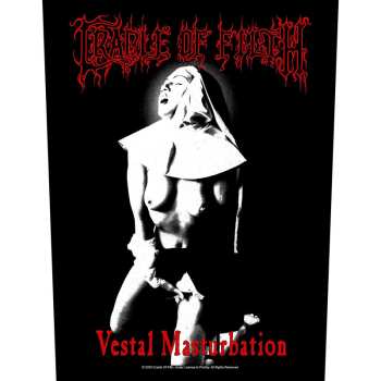 Merch Cradle Of Filth: Hátfelvarró Vestal Masturbation