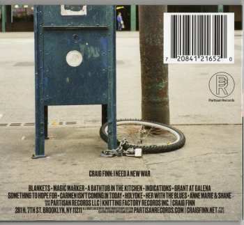 CD Craig Finn: I Need A New War