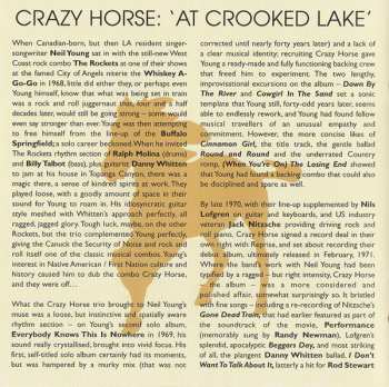 CD Crazy Horse: At Crooked Lake