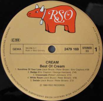 LP Cream: Best Of Cream