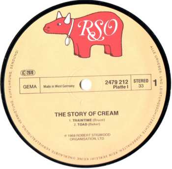 2LP Cream: The Story Of Cream