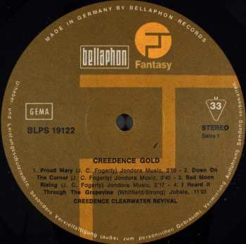 LP Creedence Clearwater Revival: Creedence Gold