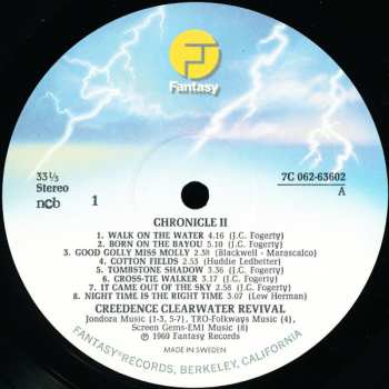 LP Creedence Clearwater Revival: Chronicle II - 16 More Great Hits