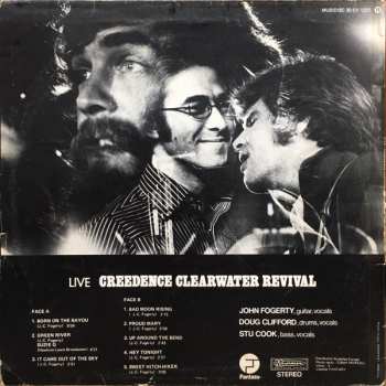 LP Creedence Clearwater Revival: Live Creedence