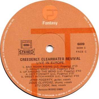 2LP Creedence Clearwater Revival: Live In Europe