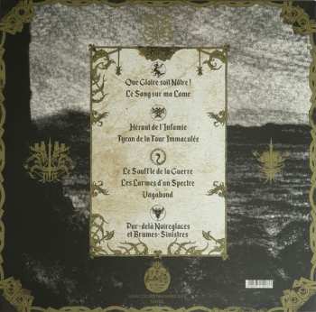 2LP Crépuscule D'Hiver: Par-Delà Noireglaces Et Brumes-Sinistres LTD