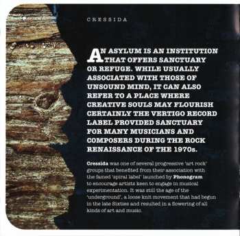 CD Cressida: Asylum