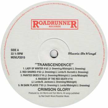 LP Crimson Glory: Transcendence