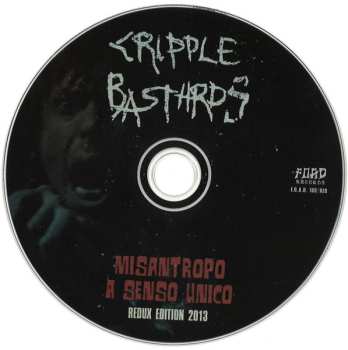 LP/CD/SP Cripple Bastards: Misantropo A Senso Unico CLR | LTD