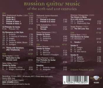 4CD Cristiano Porqueddu: Russian Guitar Music Of The 20th And 21st Centuries