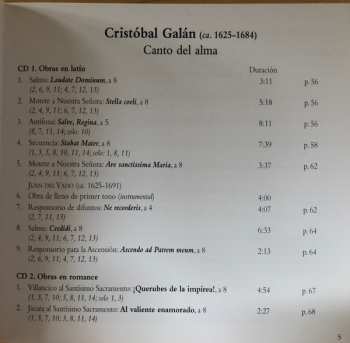 2CD/Dobozkészlet La Grande Chapelle: Canto Del Alma: Obras En Latín Y En Romance