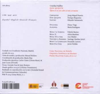 2CD/Dobozkészlet Cristóbal Halffter: Don Quijote
