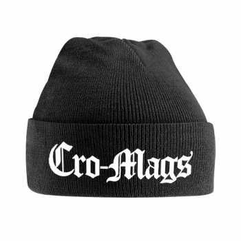 Merch Cro-Mags: Sapka White Logo Cro-mags