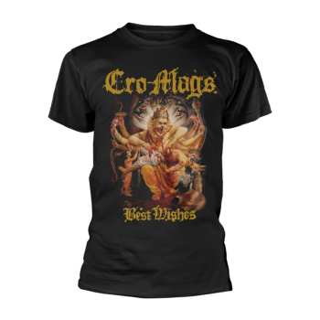 Merch Cro-Mags: Póló Best Wishes - Gold (megastore Exclusive)