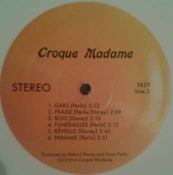 LP Croque Madame: Croque Madame CLR