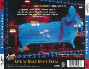 CD Cross Canadian Ragweed: Live And Loud At Billy Bob's Texas