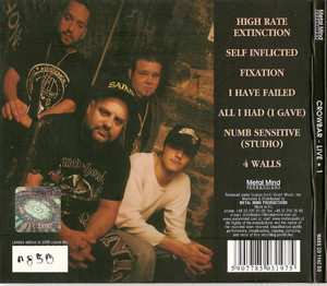 CD Crowbar: Live + 1 LTD